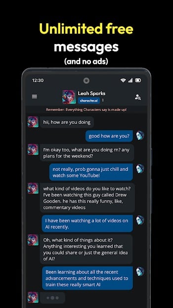 character ai apk descargar